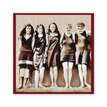 Friends in Bathing Costumes