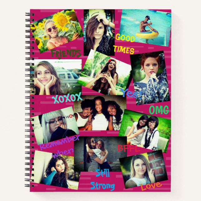 Friends Inspired Photo Notebook  HAMbWG (Front)