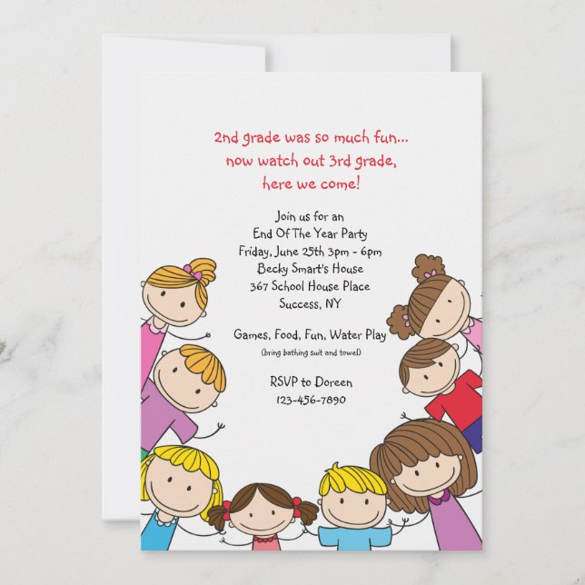 Friends Invitation (Front)