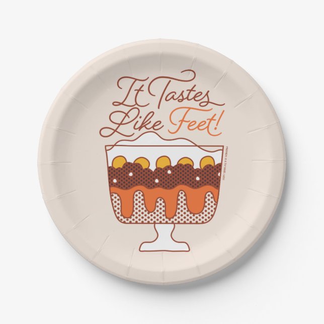 FRIENDS™ | It Tastes Like Feet! Paper Plate (Front)