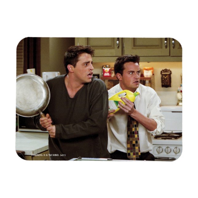 FRIENDS™ | Joey & Chandler Scared Magnet (Horizontal)