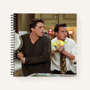 FRIENDS™   Joey & Chandler Scared Notebook