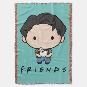 FRIENDS™   Joey Chibi Throw Blanket