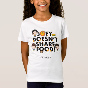 FRIENDS™ Joey Doesn't Share Food Chibi T-Shirt
