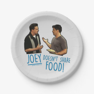 FRIENDS™   Joey Doesn't Share Food! Paper Plate