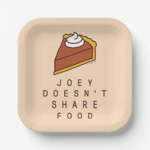 FRIENDS™   Joey Doesn't Share Food Paper Plate