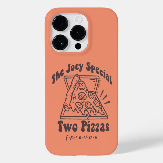 FRIENDS™ | Joey Pizza Quote Case-Mate iPhone Case (Back)