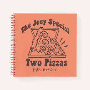 FRIENDS™   Joey Pizza Quote Notebook