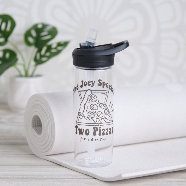 FRIENDS™ | Joey Pizza Quote Water Bottle (Yoga)