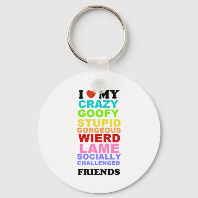 friends keychain (Front)