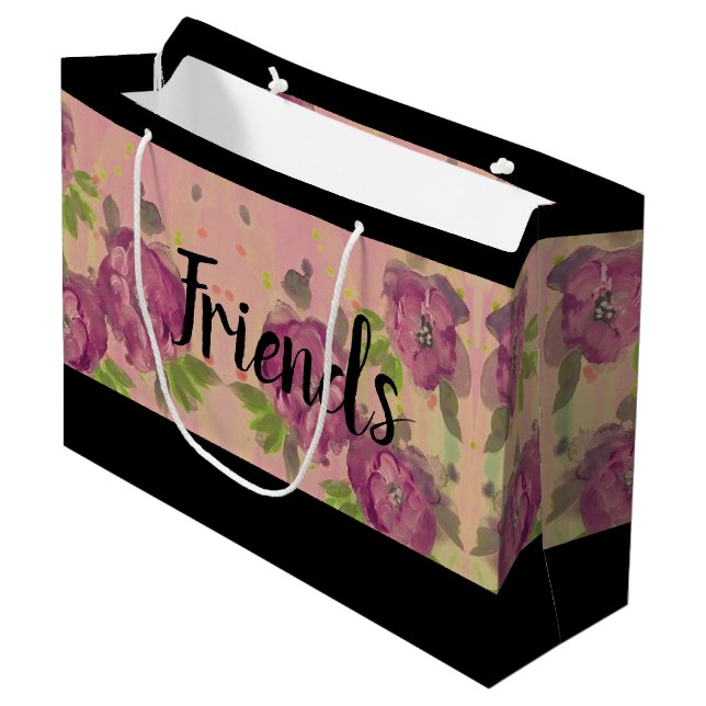 Friends Large Gift Bag (Front Angled)