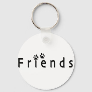 Friends logo key ring