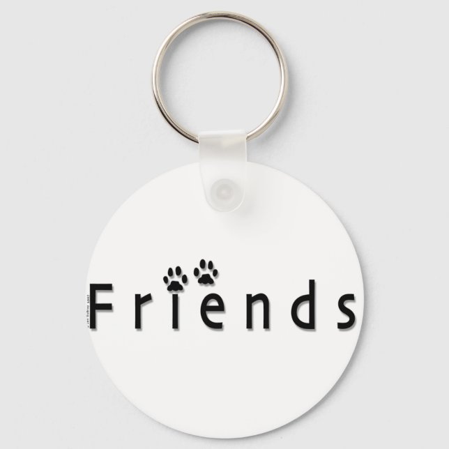 Friends logo key ring (Front)