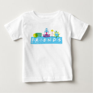 FRIENDS™   Logo with Icons Baby T-Shirt