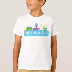 FRIENDS™   Logo with Icons T-Shirt