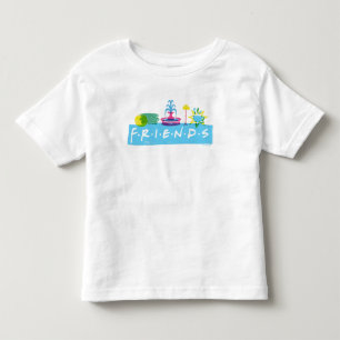 FRIENDS™   Logo with Icons Toddler T-Shirt