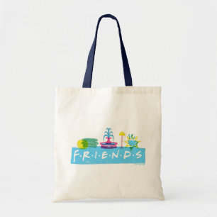 FRIENDS™   Logo with Icons Tote Bag