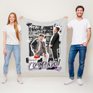 FRIENDS™   Maybe If I Wasn't Going Commando! Fleece Blanket