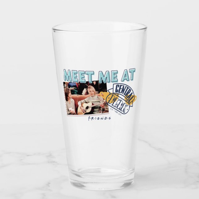 FRIENDS™ | Meet Me at Central Perk Glass (Front)