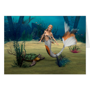 Friends Mermaid und Turtle