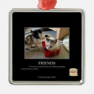 Friends Metal Tree Decoration