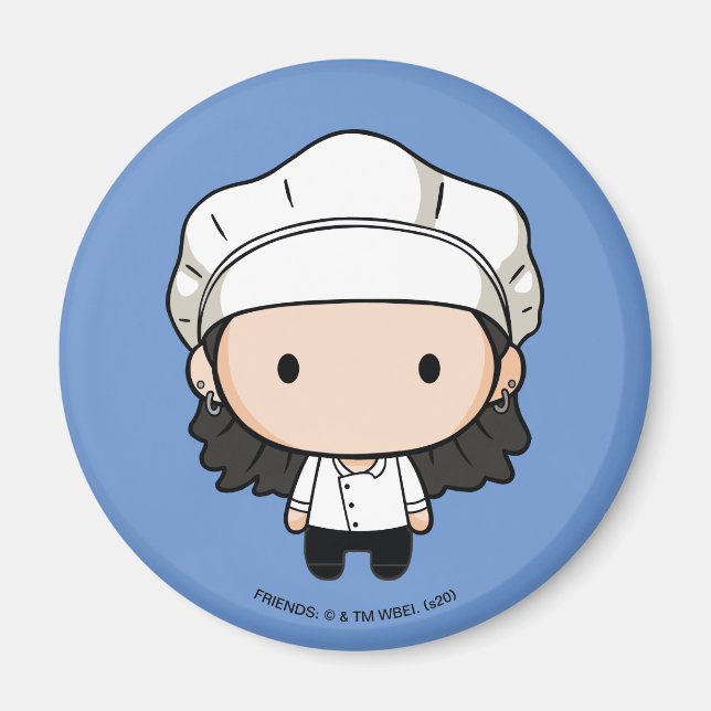 FRIENDS™ | Monica Chibi Magnet (Front)