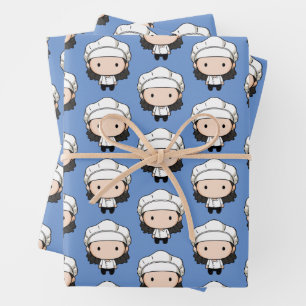 FRIENDS™   Monica Chibi Wrapping Paper Sheet