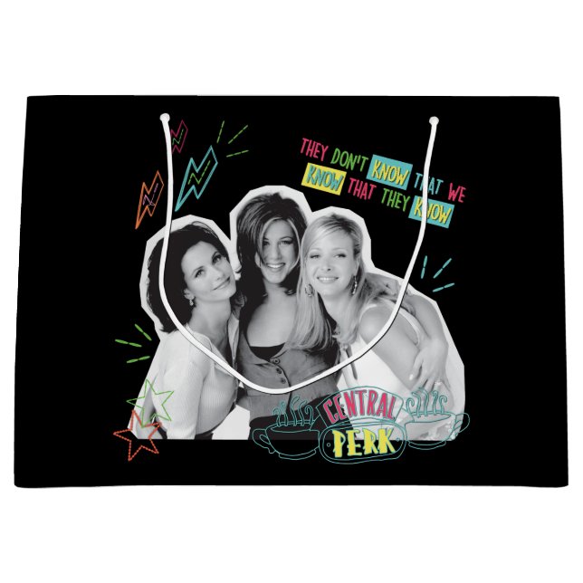 FRIENDS™ | Monica, Rachel & Phoebe Large Gift Bag (Front)