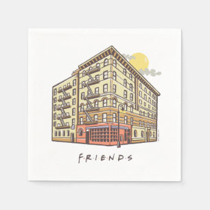 FRIENDS™   Monica's Apartment Building Napkin