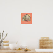 FRIENDS™ | Monica's Apartment Building Poster (Kitchen)