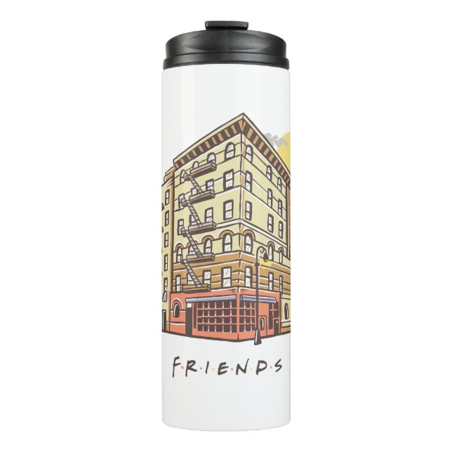 FRIENDS™ | Monica's Apartment Building Thermal Tumbler (Front)