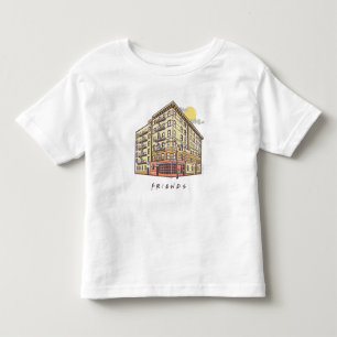 FRIENDS™ Monica's Apartment Building Toddler T-Shirt