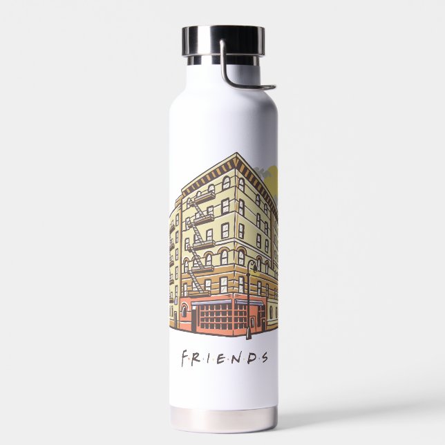 FRIENDS™ | Monica's Apartment Building Water Bottle (Left)