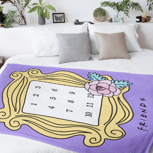 FRIENDS™   Monthly Milestone Baby Fleece Blanket
