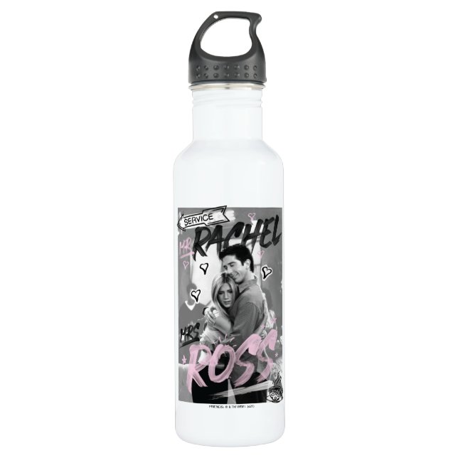 FRIENDS™ | Mr. Rachel & Mrs. Ross 710 Ml Water Bottle (Front)
