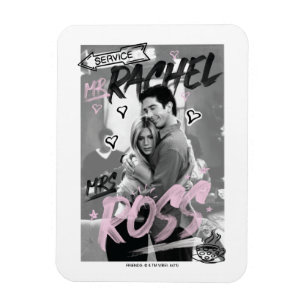 FRIENDS™   Mr. Rachel & Mrs. Ross Magnet