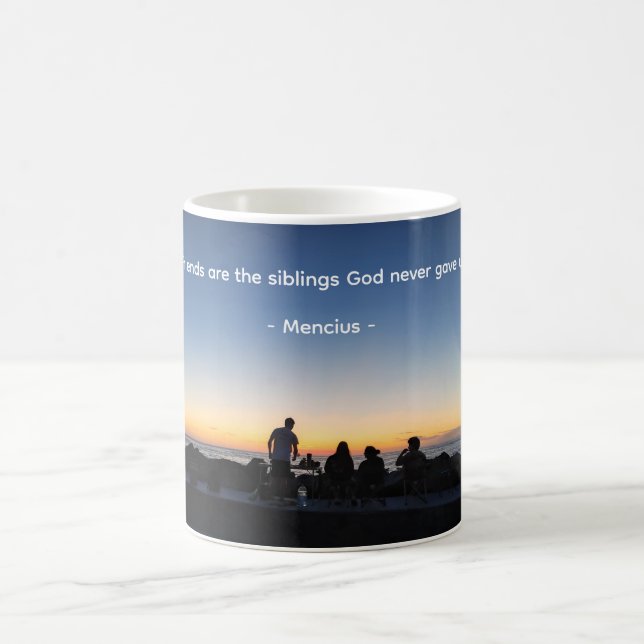Friends Mug with Sunset (Center)