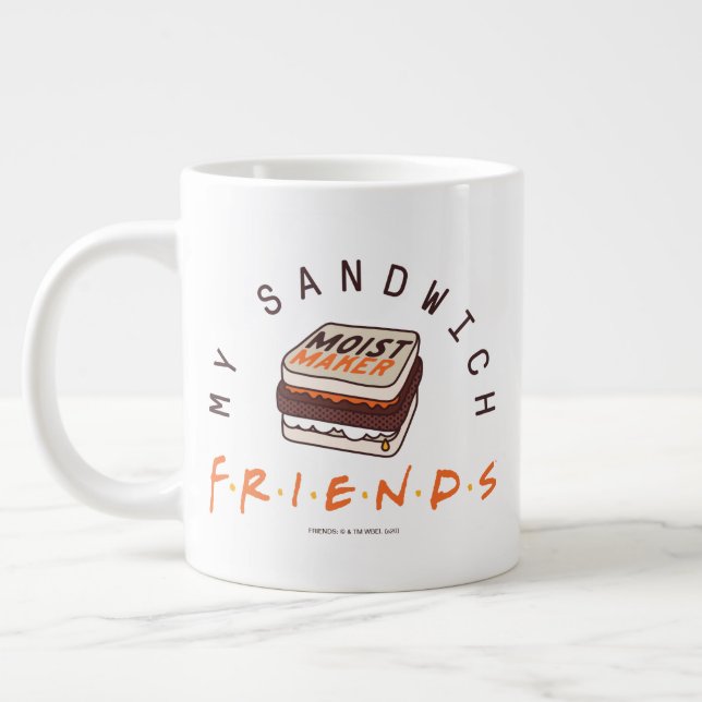 FRIENDS™ | My Sandwich Large Coffee Mug (Left)