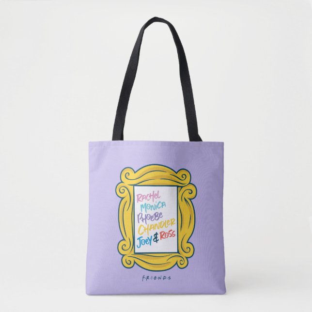 FRIENDS™ Names in Peephole Tote Bag (Front)