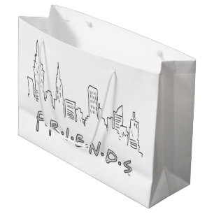 FRIENDS™   New York City Silhouette Large Gift Bag