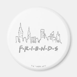 FRIENDS™   New York City Silhouette Magnet
