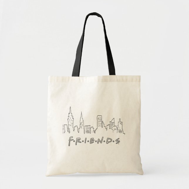 FRIENDS™ | New York City Silhouette Tote Bag (Front)