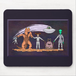 Friends No Matter The Differences Mouse Mat