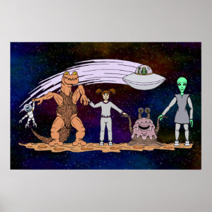 Friends No Matter The Differences Poster