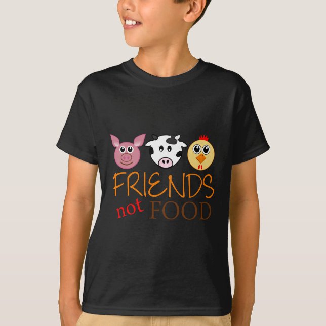 Friends Not Food T-Shirt (Front)