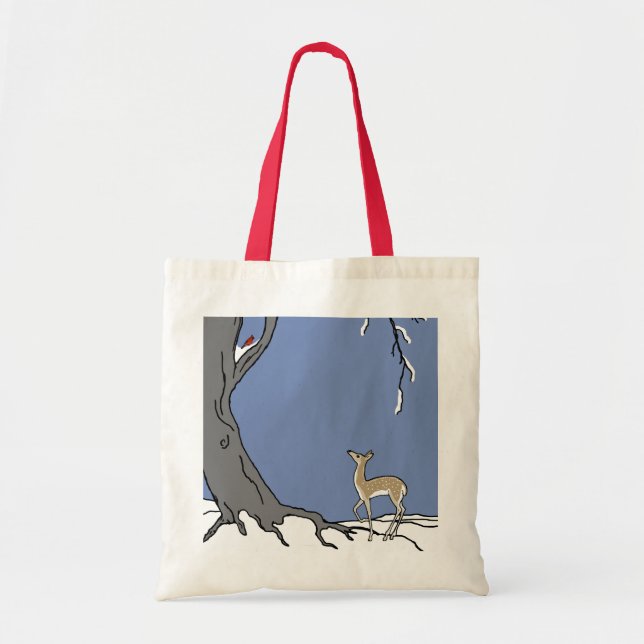 Friends of Artemis: a Secular Christmas Tote Bag (Front)