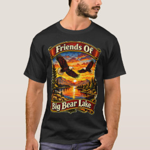 Friends Of Big Bear Lake California Eagle Jackie T-Shirt