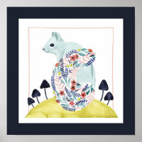 Friends of Clementine | Folk Art Squirrel