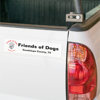 Friends of Dogs Bumper Sticker
