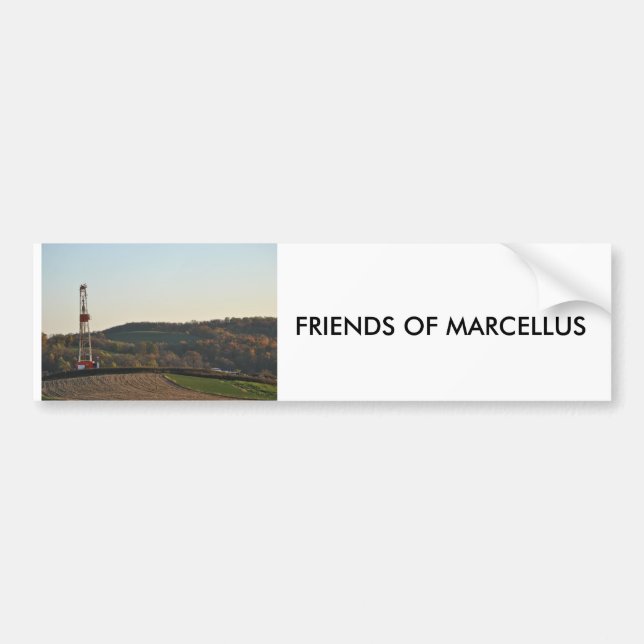 FRIENDS OF MARCELLUS BUMPER STICKER (Front)
